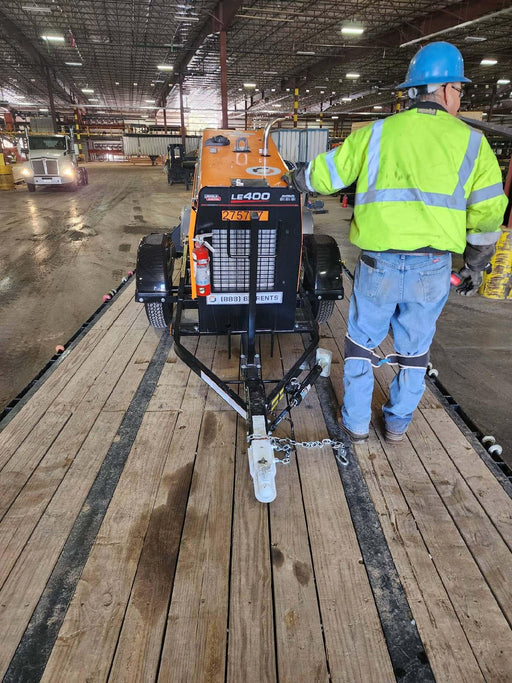 2022 Lincoln Electric LE400 Kubota V1505, Trlr, Cable Rack, Light Kit, ES Decals, T3