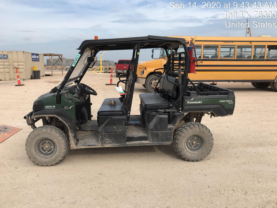 Kawasaki Mule PRO-DXT Movement Alarm, Beacon, Hard Top, ES Track Hardware