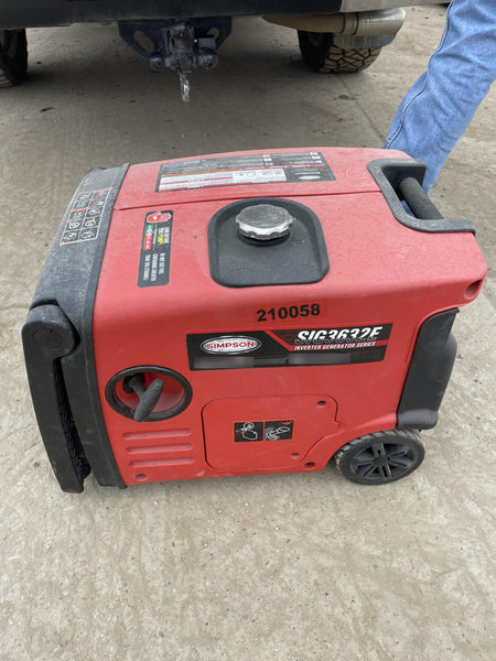 2022 Simpson SIG3632E Simpson 212CC Engine, 3200W