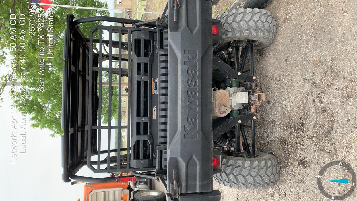 Kawasaki Mule PRO-DXT Movement Alarm, Beacon, Hard Top, ES Track Hardware