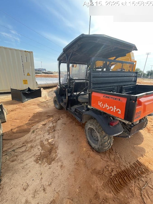 2021 Kubota RTV-X1140W-H Plastic Canopy, Windshield Acrylic Clear, LED Strobe Light, Wire Harness Kit, Back up Alarm