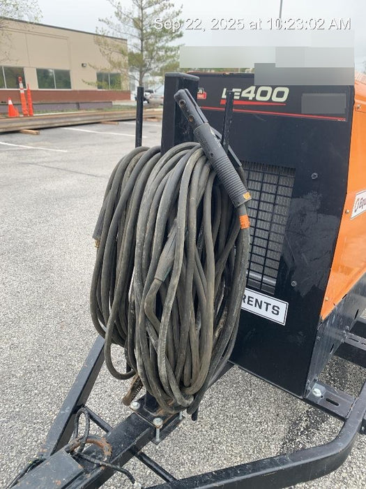 2022 Lincoln Electric LE400 Kubota V1505, Trlr, Cable Rack, Light Kit, ES Decals, T3