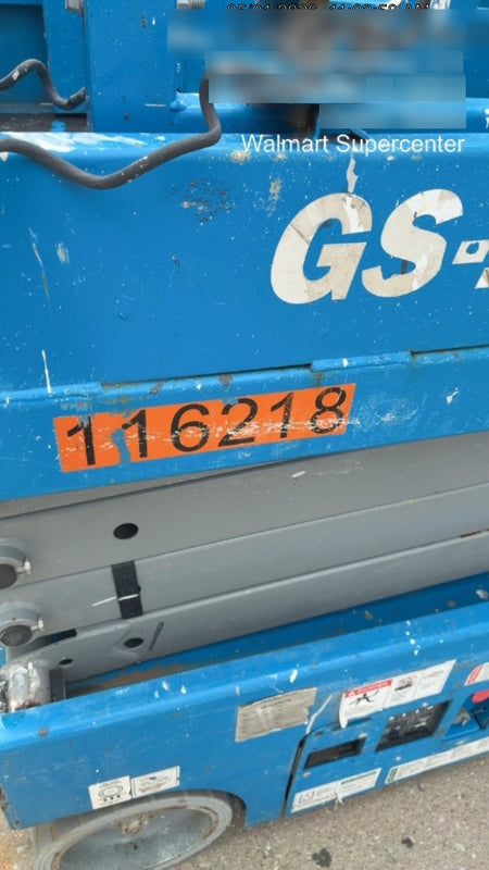 2020 Genie GS-1930 Solid Non Marking Tires, Beacon, Folding rails with half height swing gate