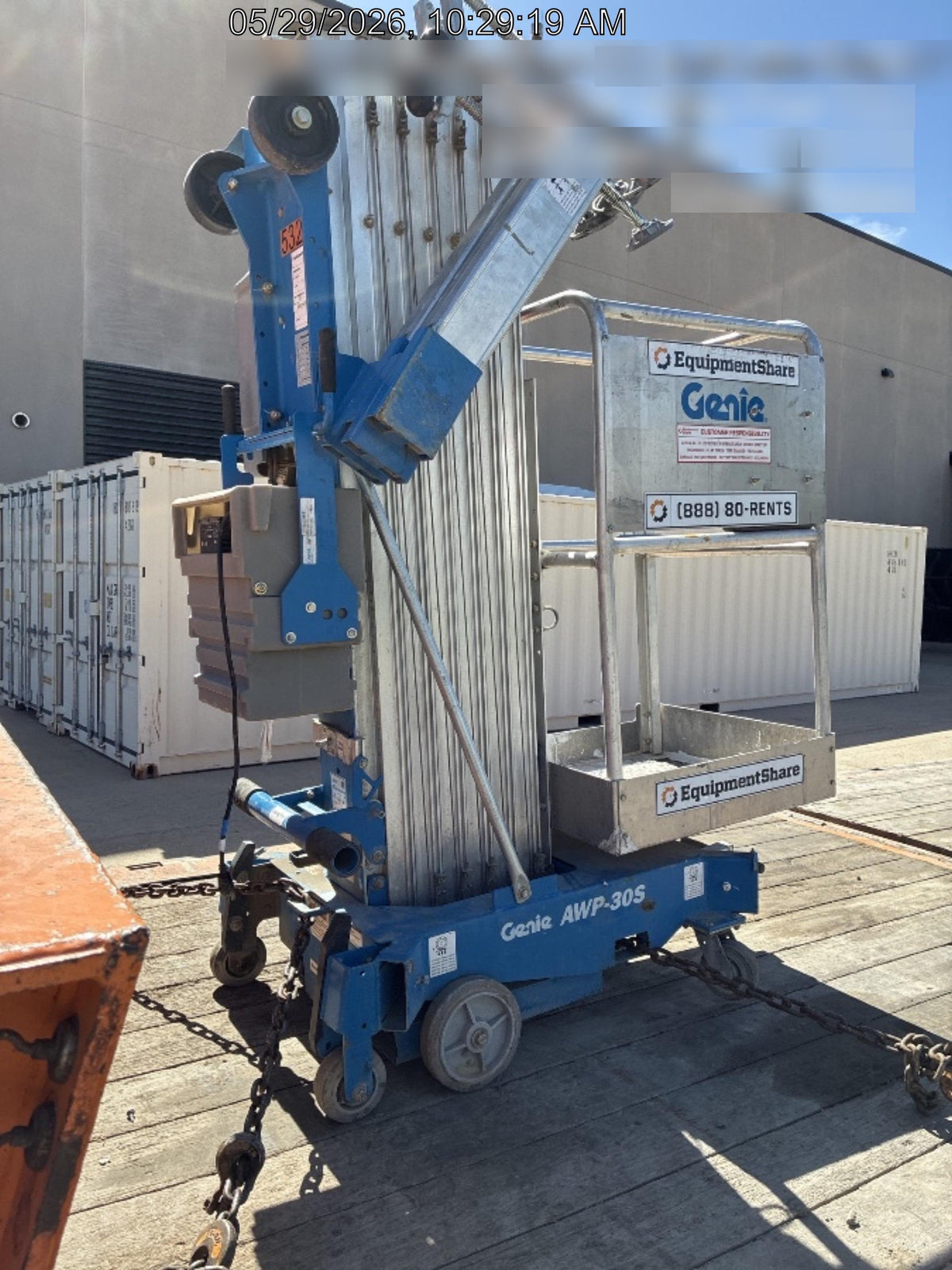 2019 GENIE AWP-30S