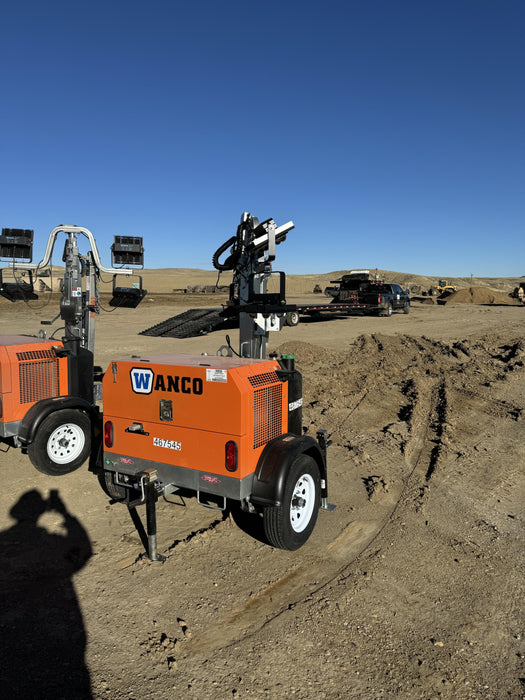 2024 Wanco WLTT-4MM4K Diesel, Deep Sea Controller, Shore Power Plug, Auto Start, (4) 350W LED Floodlights, 4kW Generator, 60 Gal Fuel Tank, 2" Ball, T3