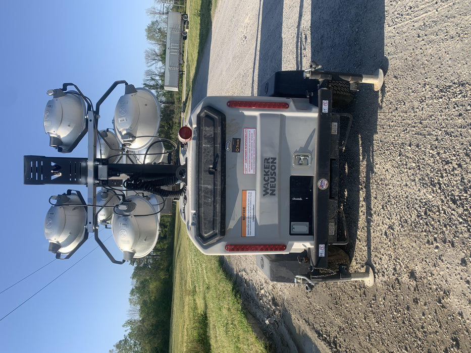 2018 Wacker Neuson LTV6L-MH Wacker Neuson LTV6L Mobile Light Tower w/Fuel Level Sensor Installed