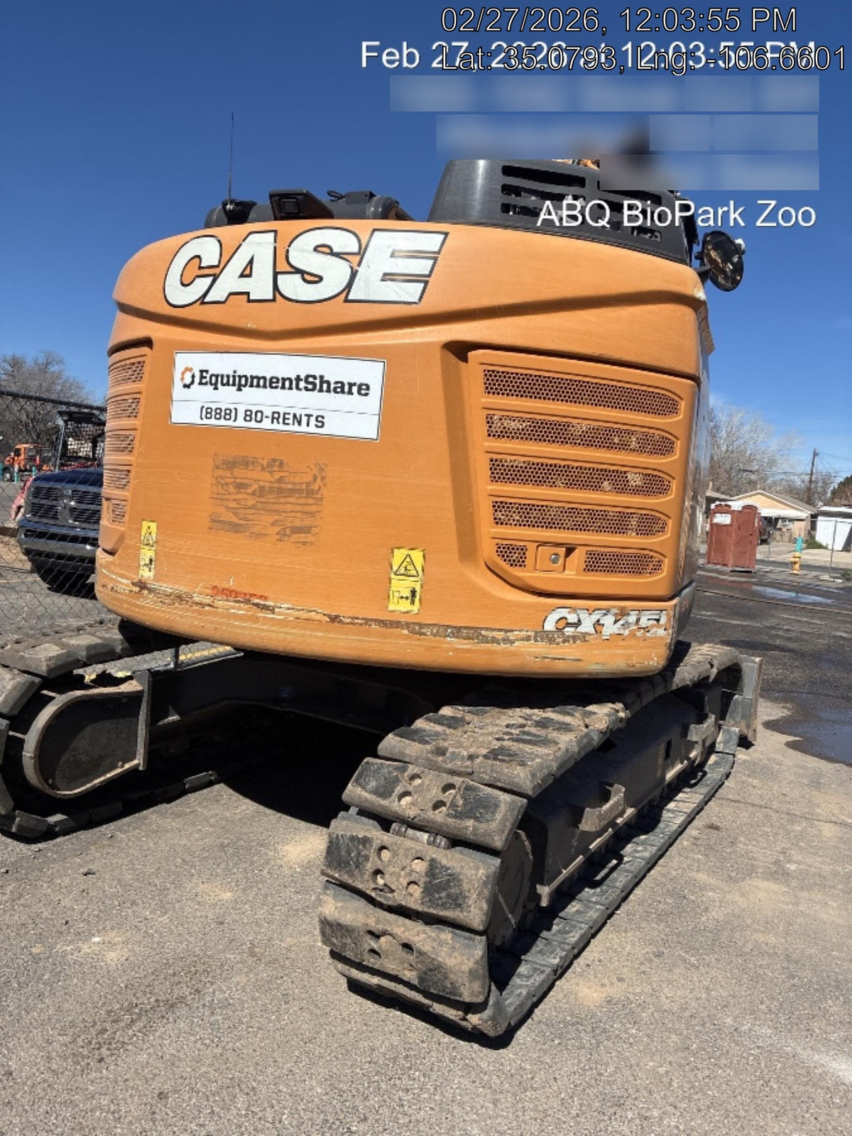 2022 CASE CX145D SR