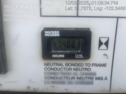 Terex RL4V2 RL4V2- 6KW, 60 HZ GENERATOR W 10.7 HP KOHLER DIESEL