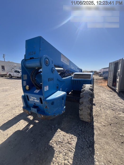 2018 Genie GTH-844 Genie GTH-844D w/Open ROPS, FF Tires, Work Light/Beacon, 60" Carriage and Forks