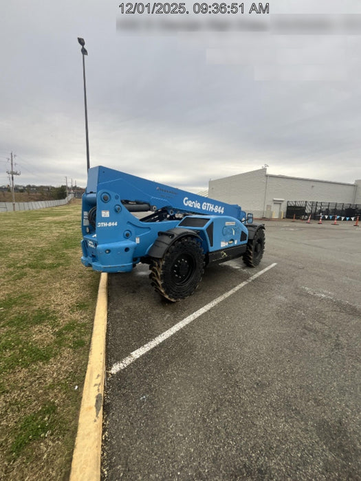 2018 Genie GTH-844 Genie GTH-844 w/ROPS, Work Lights, Solid Tires, RH Cab Mesh, Beacon, 60" Carriage and Forks