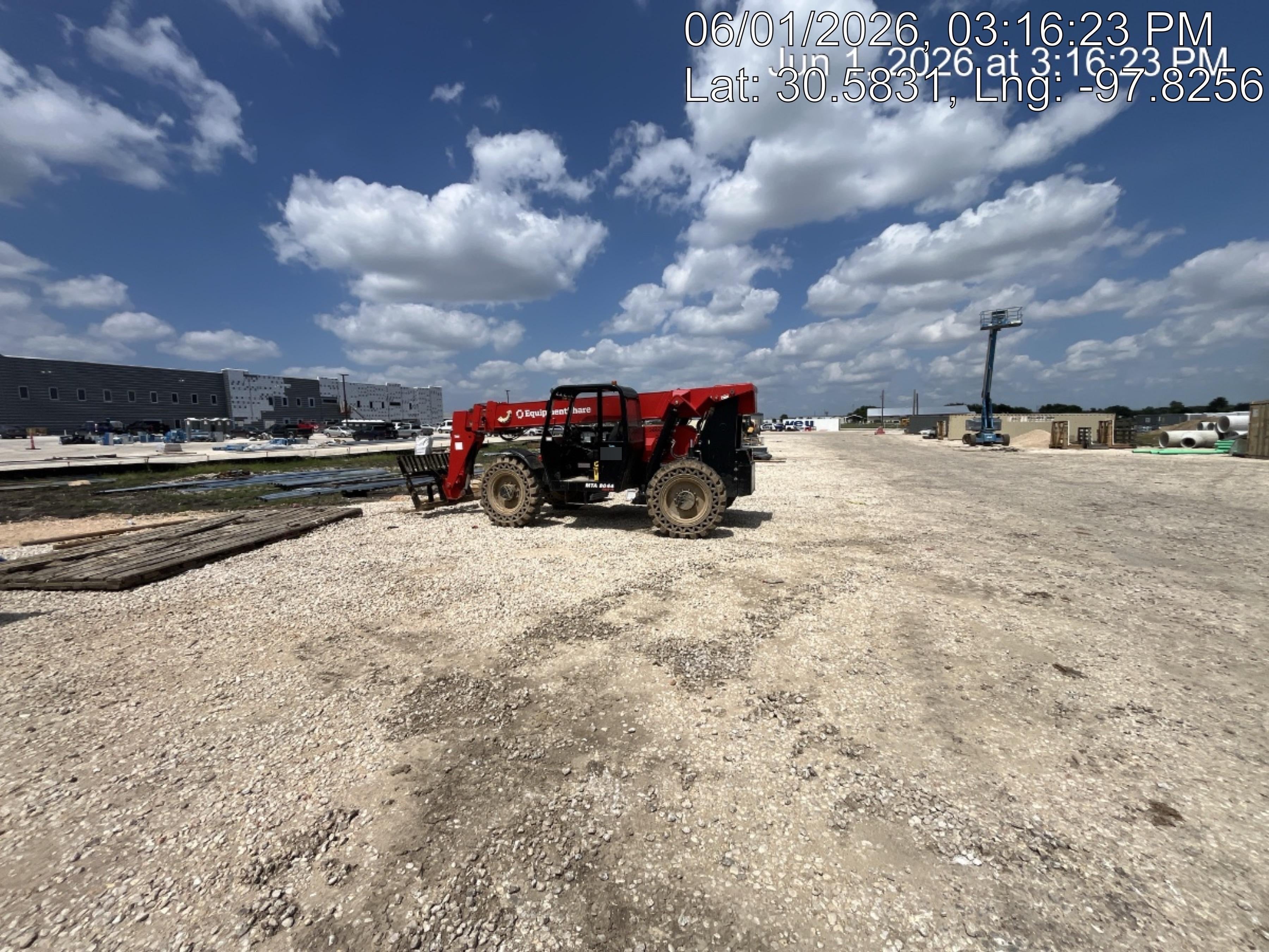 2019 Manitou MTA8044 74hp T4F, Open ROPS, Cab and Boom LED work lights, Auxiliary Hydraulics, Solid Tires, Amber strobe, Lift Hook 66" Carriage, 60" Forks