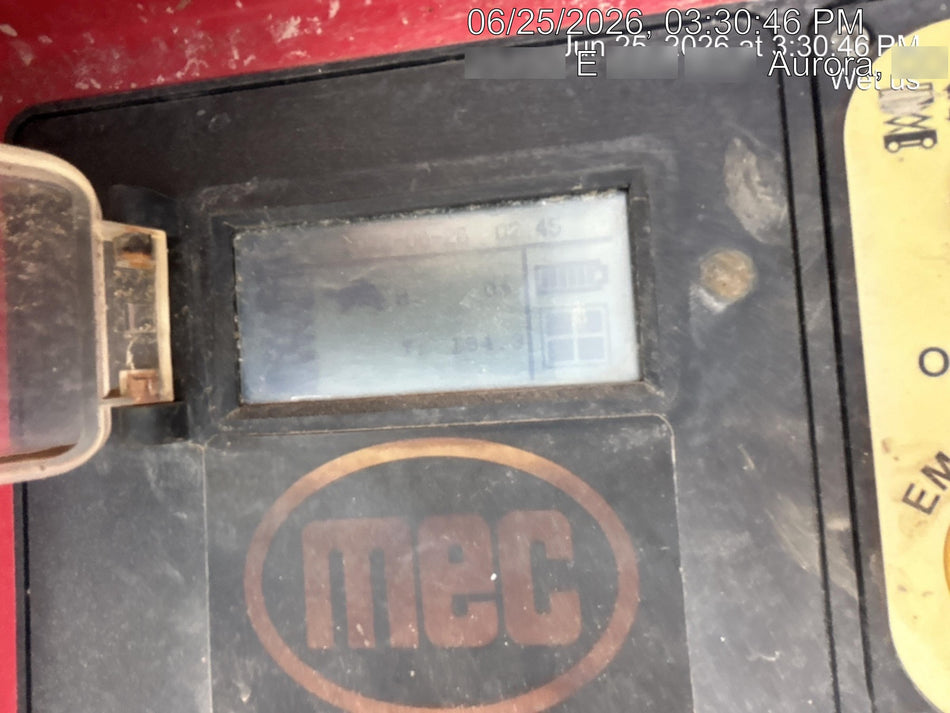 2019 MEC 1330SE Motion Alarm, Beacon, Includes MachineLink keypad and telematics device