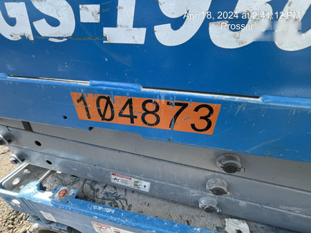 2020 Genie GS-1930 Standard Machine, 800W Inverter
