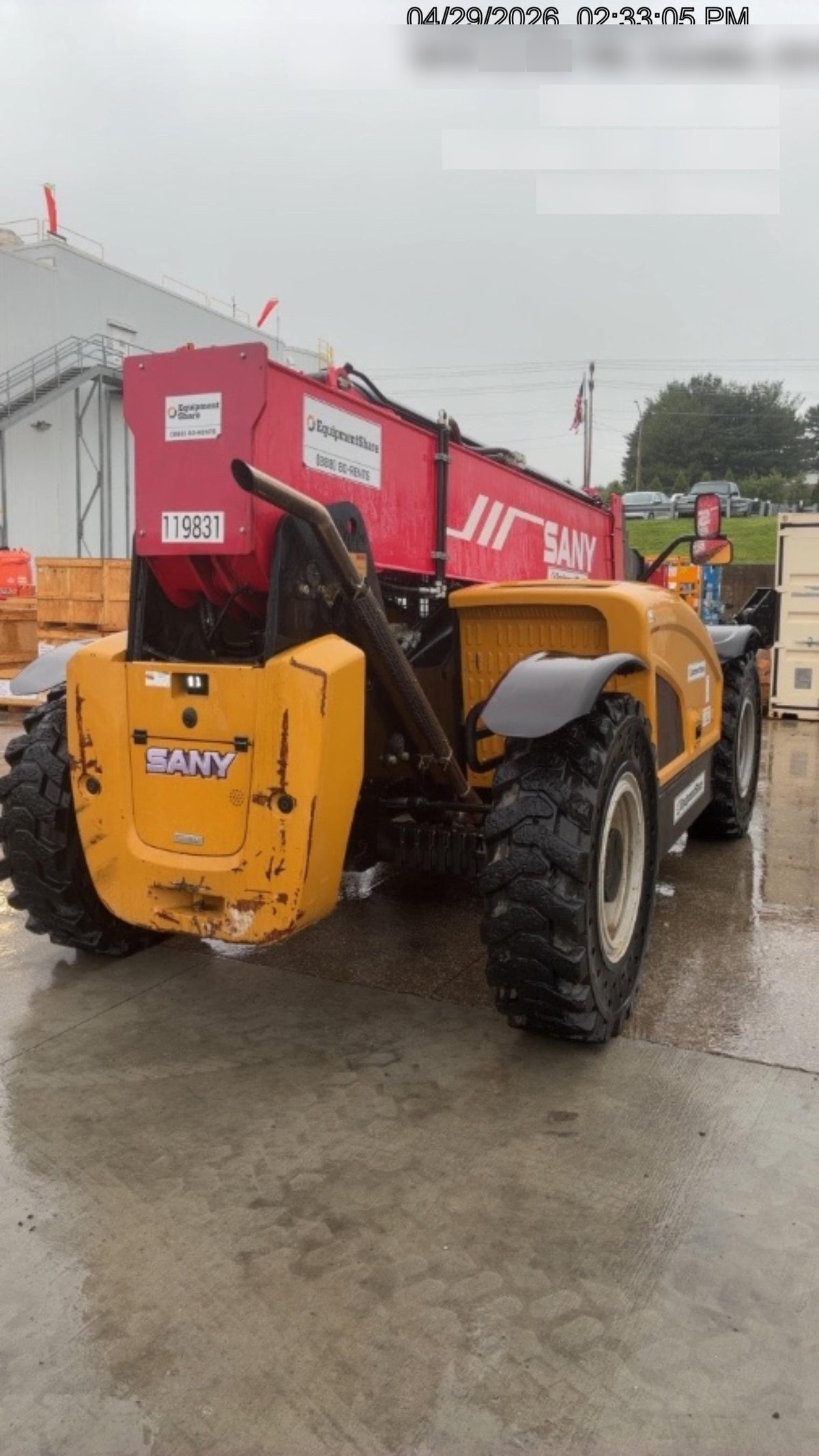 2021 SANY STH1056