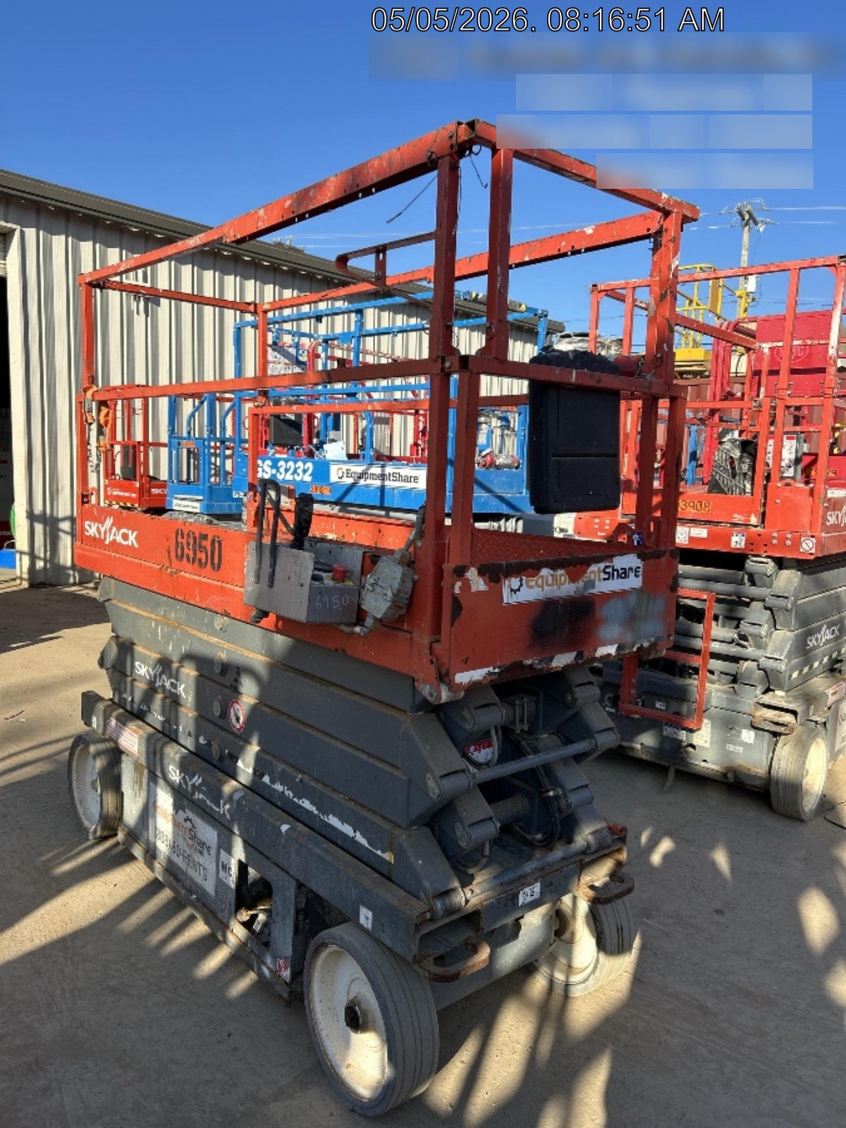2018 Skyjack SJIII-3226 Skyjack SJIII3226 Scissor Lift w/Trojan Batteries