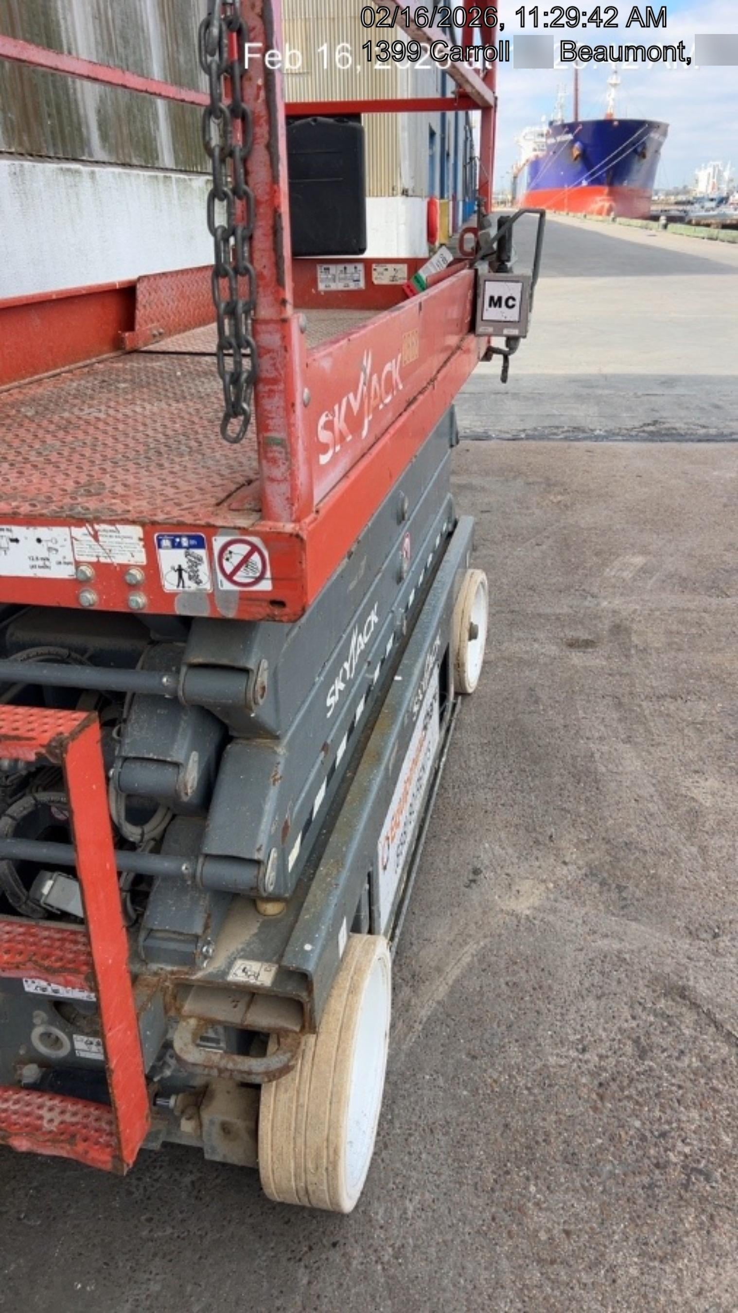 2016 Skyjack SJIII-3226 Standard Options