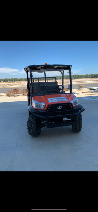 2021 Kubota RTV-X1140W-H Plastic Canopy, Windshield Acrylic Clear, LED Strobe Light, Wire Harness Kit, Back up Alarm