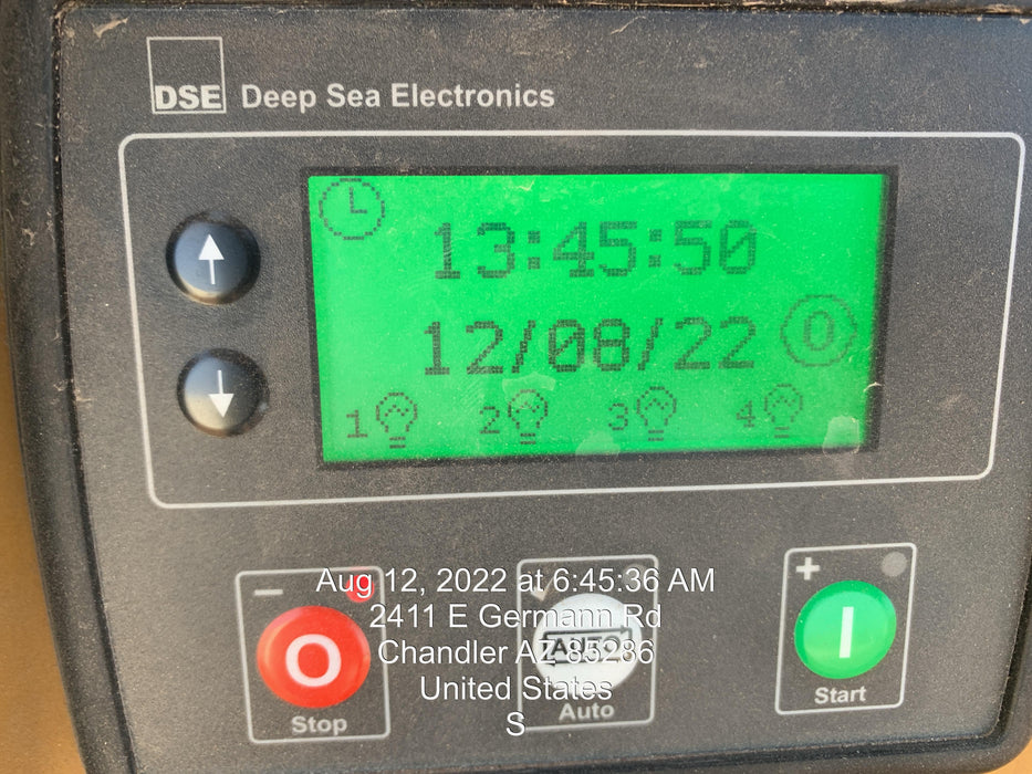 2022 Allmand NLV3GR (4) LED Light Fixture 350W, 23' Vertical Mast, 3kW Prime, Towable, Deep Sea L401, Leveling Jacks, Yanmar T4F 5.8hp