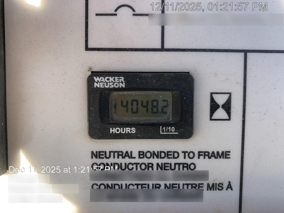 2019 Wacker Neuson LTV6L-MH Standard Options, ES Track Hardware, Fuel Level Sensor