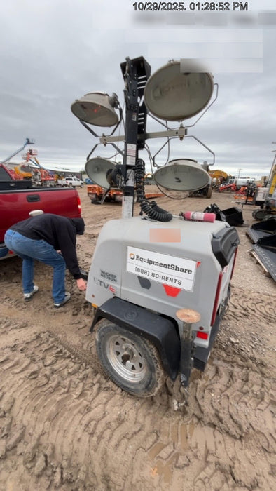 2019 Wacker Neuson LTV6L-MH Wacker Neuson LTV6L Mobile Light Tower w/Fuel Level Sensor Installed