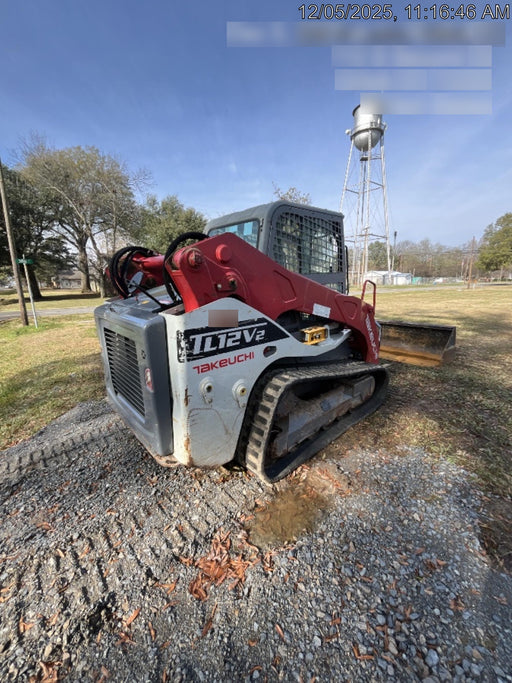2019 Takeuchi TL12V2C Cab/Heat/AC, Back-up Alarm, Hydraulic QC w/80" HD Tooth Bucket