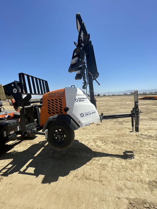 2023 Generac MLT2 Diesel, Flex Switch 120V Input, Powerzone Controller, (4) 320W LED Lights, 4kW Generator, 39.9 Gal Fuel Tank, 2" Ball, T3