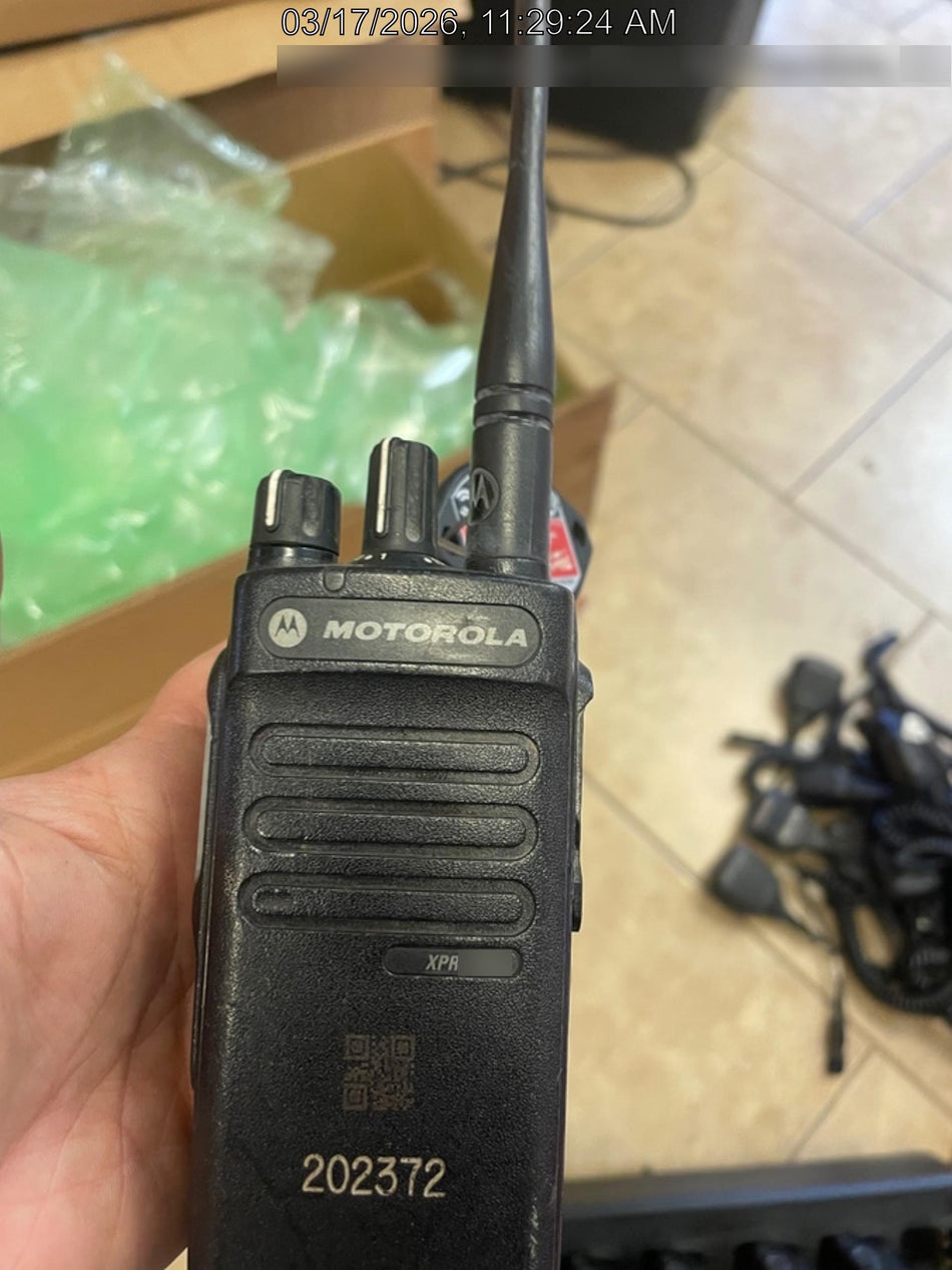 2022 MOTOROLA XPR3300E