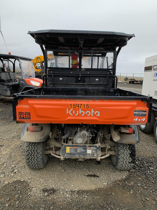 2021 Kubota RTV-X1140W-H Plastic Canopy, Windshield Acrylic Clear, LED Strobe Light, Wire Harness Kit, Back up Alarm