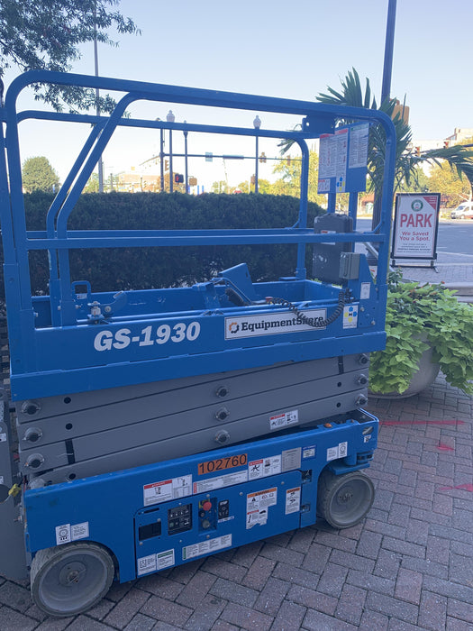 2020 Genie GS-1930 Fixed rails with chain entry gate - Pre A92.20