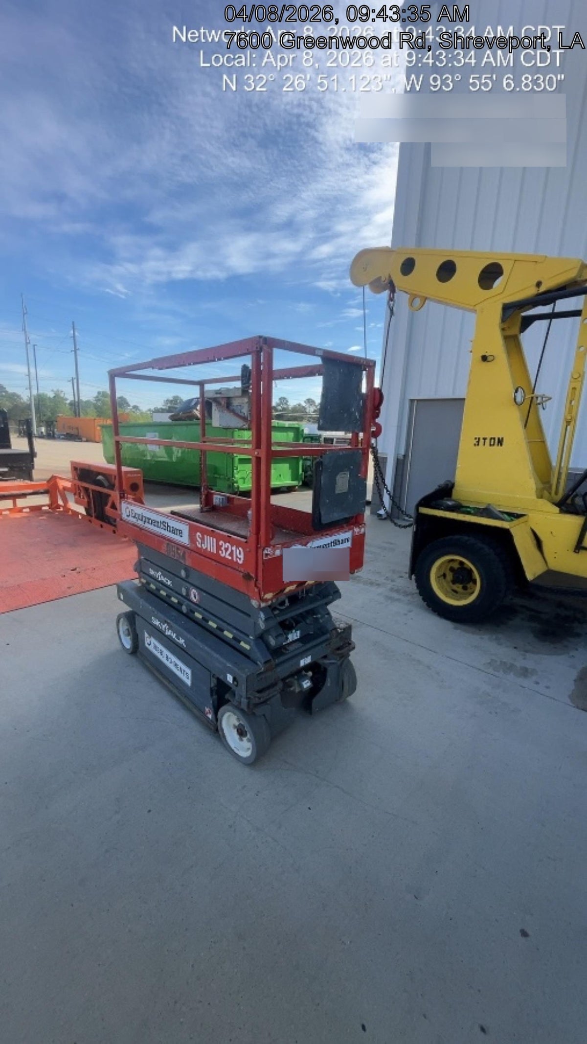 2015 SKYJACK SJIII-3219