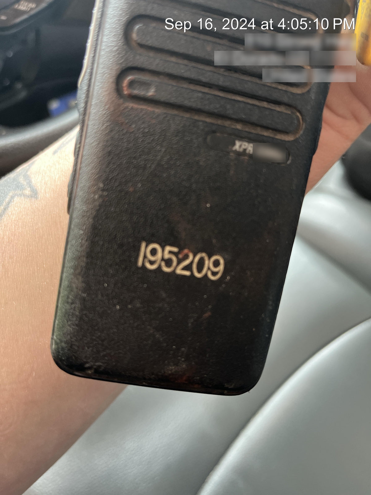 2021 MOTOROLA XPR3300E