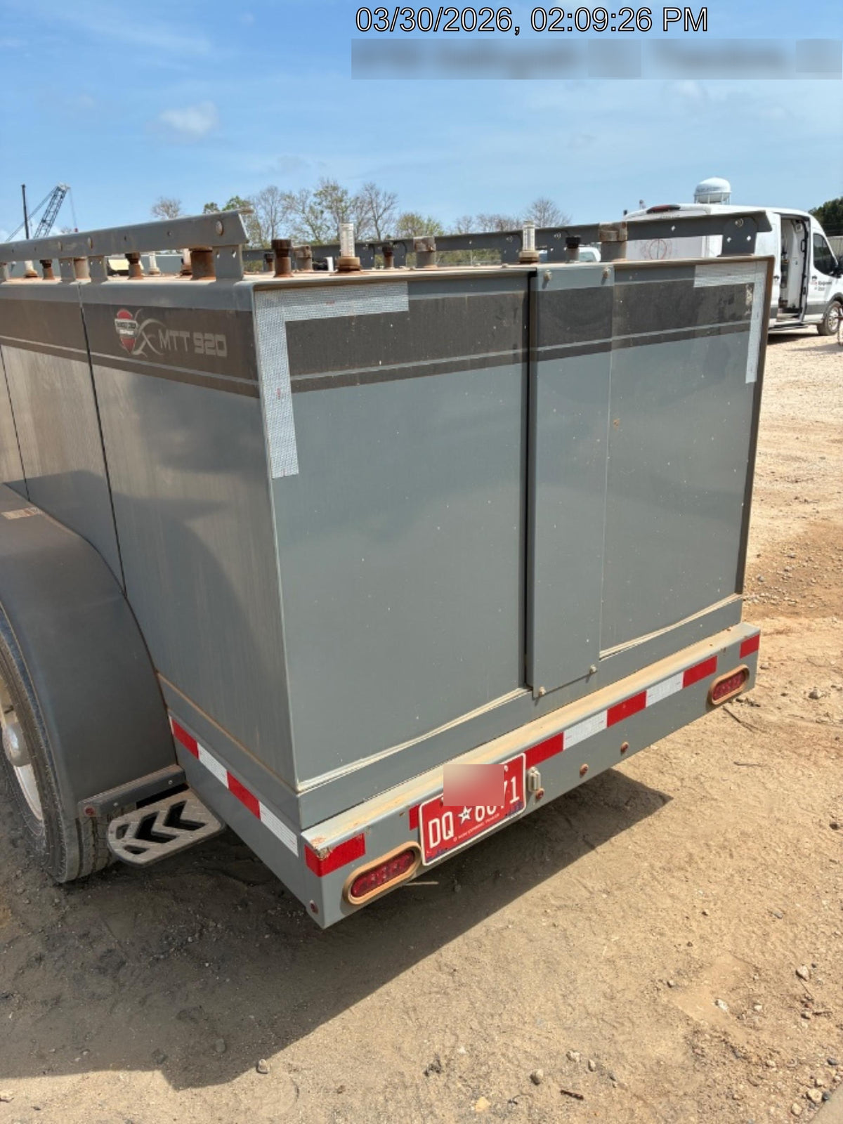 2025 THUNDER CREEK MTT920 - Hazmat not required