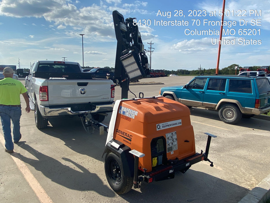 2023 Generac MLT2 Diesel, Flex Switch 120V Input, Powerzone Controller, (4) 320W LED Lights, 4kW Generator, 39.9 Gal Fuel Tank, 2" Ball, T3