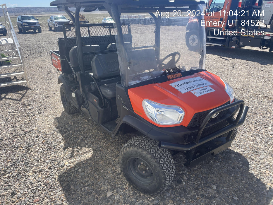 2023 Kubota RTV-X1140W-H 4WD, LED Strobe, Windshield Acrylic Clear, Plastic Canopy, Wire Harness Kit, Backup Alarm