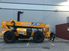 2019 JCB 510-56 Open ROPS, 74 HP, Solid Tires, Worklights, Beacon, Aux Hydraulics, Lifting Eye w/66" Carriage/60" Forks