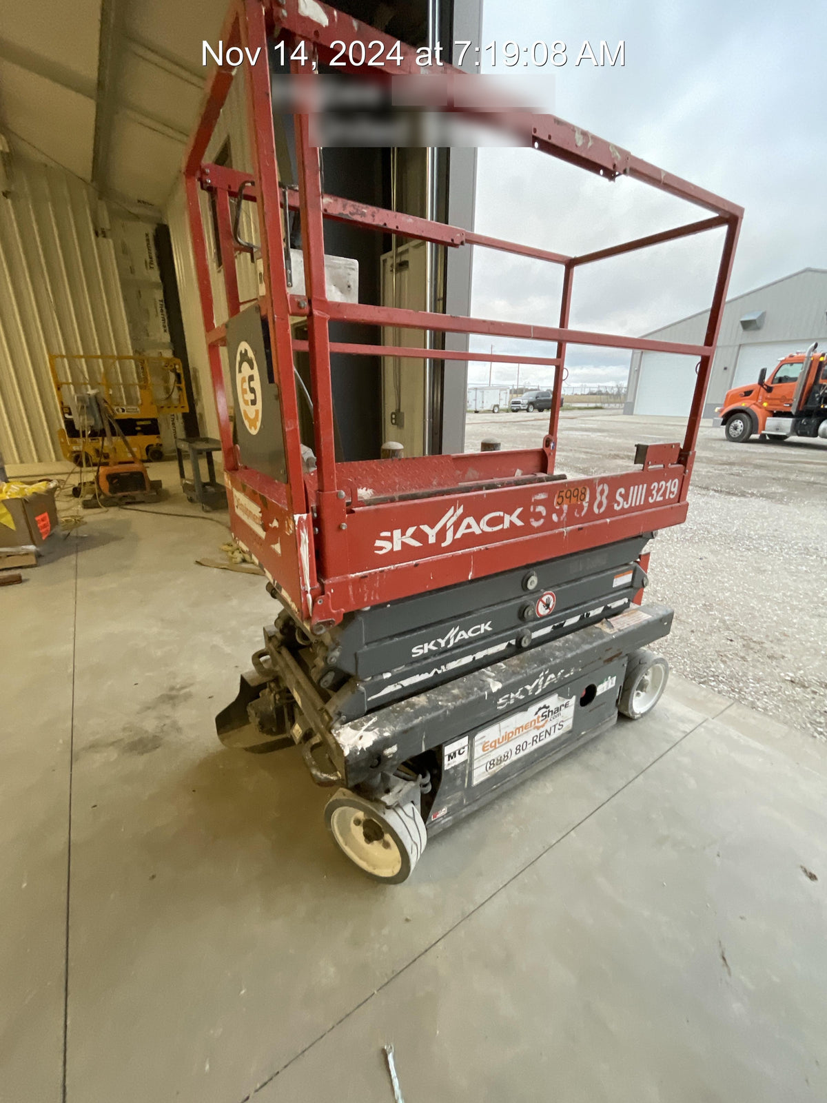 2017 Skyjack SJIII-3219 Skyjack SJ3219, Trojan Battery Set, Extended Warranty 5yr/5k hr