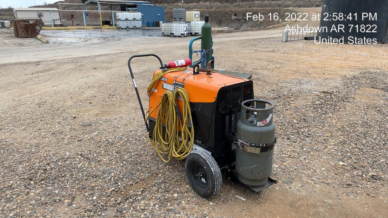 2021 Lincoln Electric Ranger 305 LPG LPG One-Pak (includes undercarriage, tank holder & tank strap) ORANGE