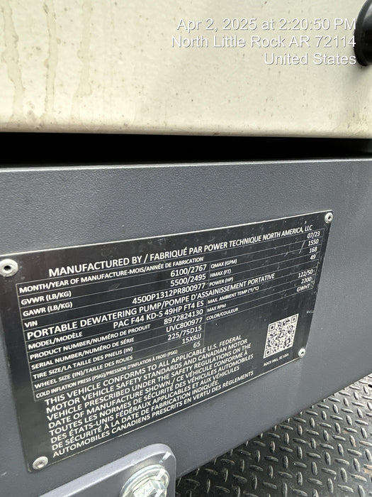 2023 ATLAS COPCO PAC F44 KD-S