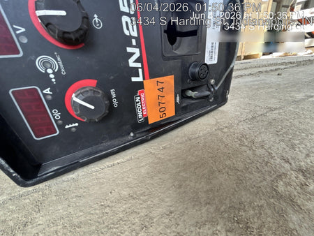 2025 LINCOLN ELECTRIC LN-25X w/Flowmeter
