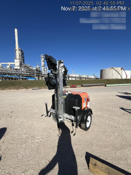 2024 Wanco WLTT-4MM4K Diesel, Deep Sea Controller, Shore Power Plug, Auto Start, (4) 350W LED Floodlights, 4kW Generator, 60 Gal Fuel Tank, 2" Ball, T3