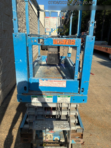 2020 Genie GS-1930 Solid Non Marking Tires, Beacon, Folding rails with half height swing gate
