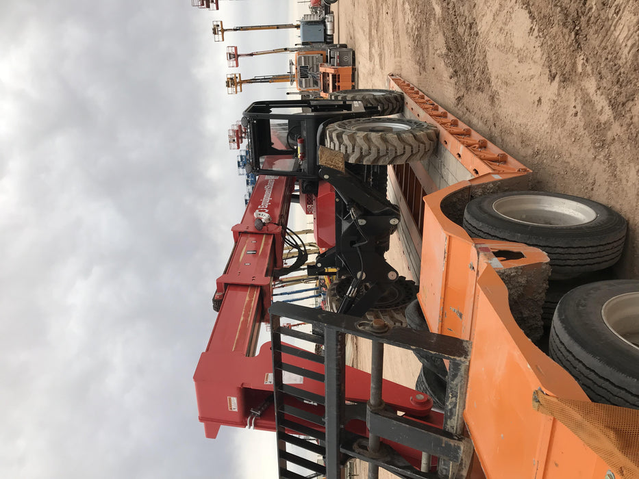 2019 Manitou 12042 Canopy, 120 HP , Solid Tires, Work Lights, Lift Hook, Auxiliary Hydraulics 66" Carriage and 60" Forks