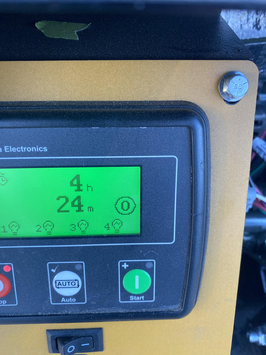 Allmand NLV3GR (4) LED Light Fixture 350W, 23' Vertical Mast, 3kW Prime, Towable, Deep Sea L401, Leveling Jacks, Yanmar T4F 5.8hp