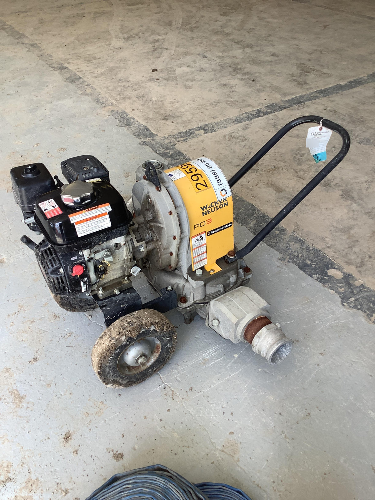2019 WACKER NEUSON PDT3A