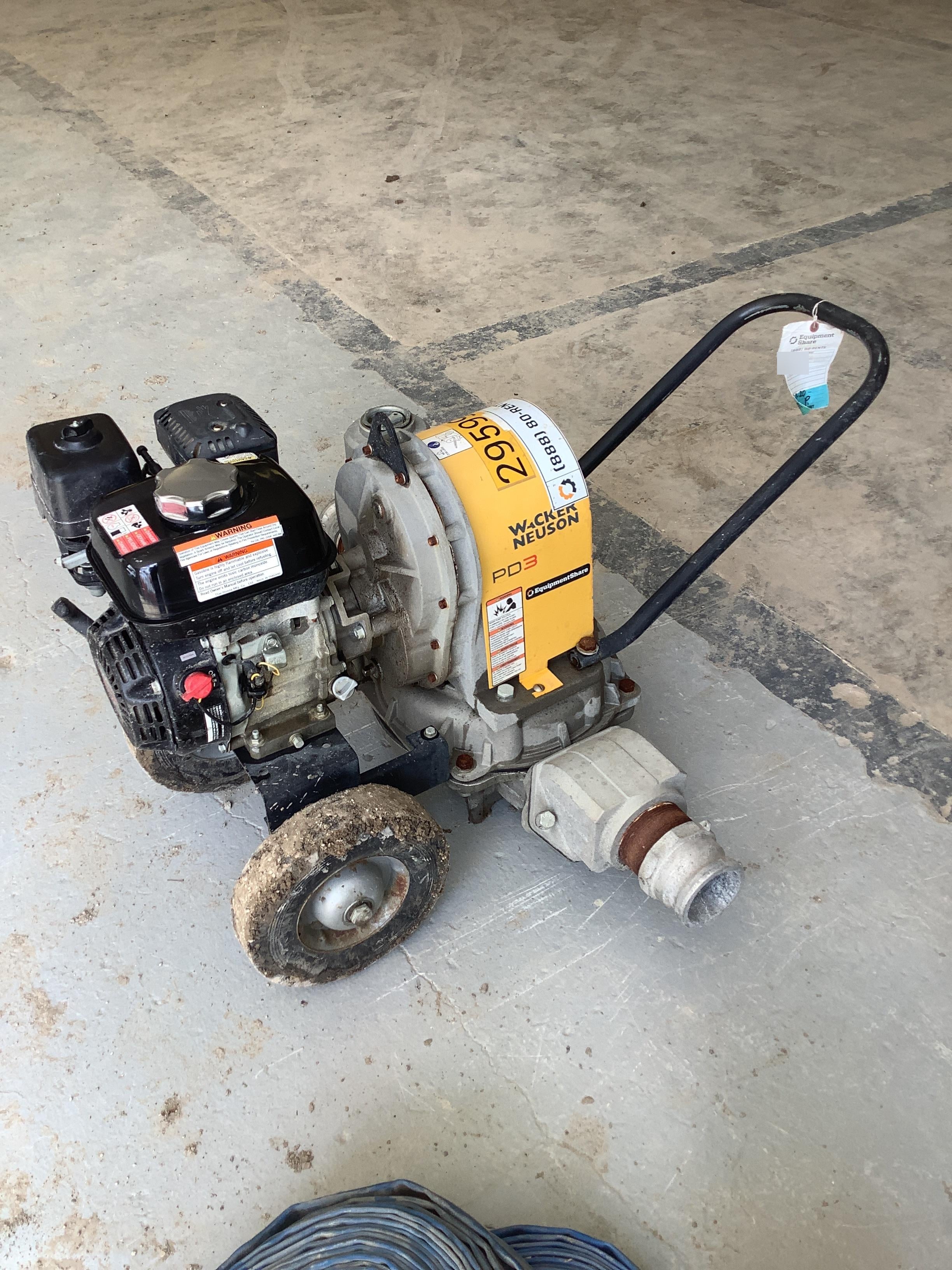 2019 WACKER NEUSON PDT3A