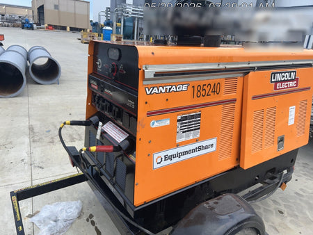 2021 Lincoln Electric Vantage 549X Ready Pak 3, ORANGE (includes trailer, cable rack, fender light kit)