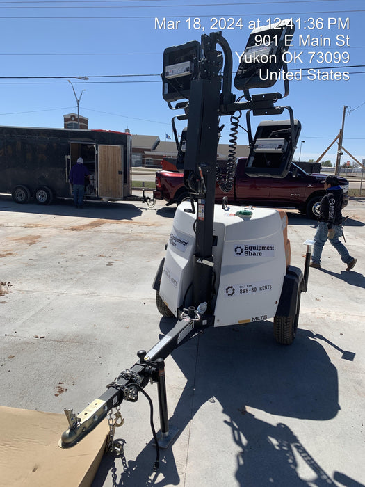 2023 Generac MLT2 Diesel, Flex Switch 120V Input, Powerzone Controller, (4) 320W LED Lights, 4kW Generator, 39.9 Gal Fuel Tank, 2" Ball, T3