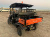 2020 Kubota RTV-X1140W-H Kubota RTVX1140WH 4wd Utility Cart, LED Strobe, Windshield Tempered Glass, Plastic Canopy, Wire Harness Kit, Backup Alarm