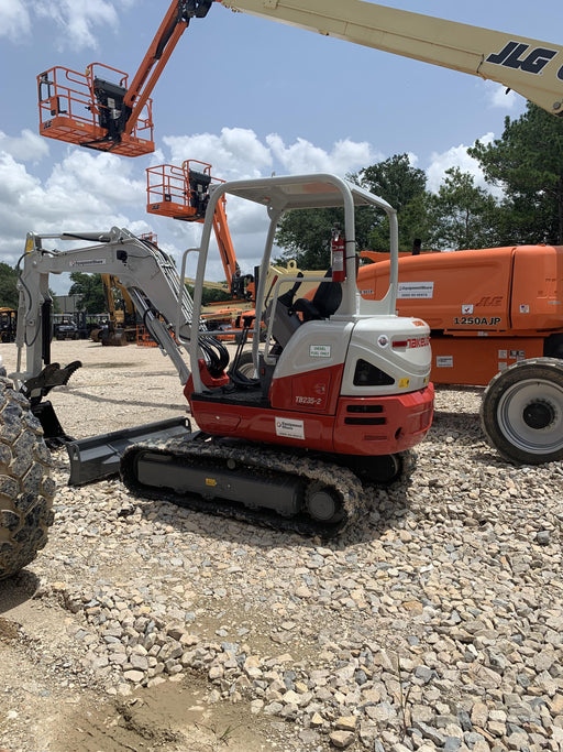 2021 Takeuchi TB235-2R Canopy, Rubber Tracks, Manual QC