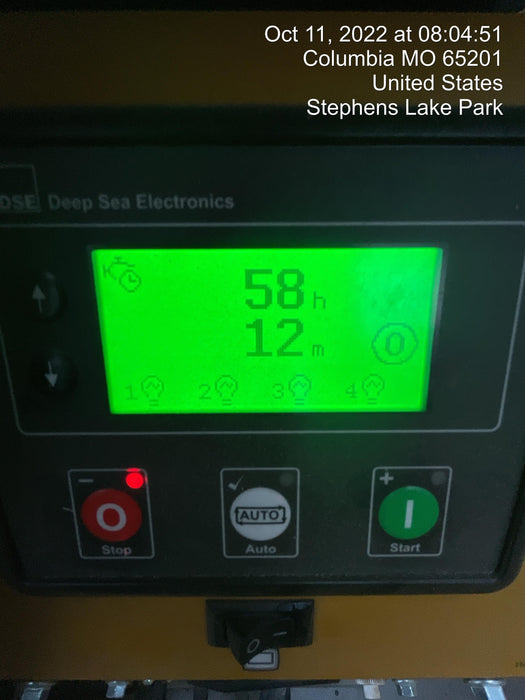 2022 Allmand NLV3GR (4) LED Light Fixture 350W, 23' Vertical Mast, 3kW Prime, Towable, ES Decals, T3